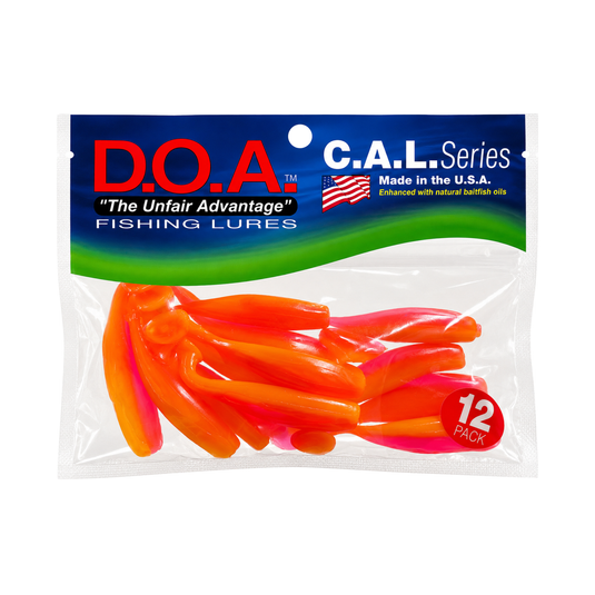 D.O.A. - SEÑUELO P/PESCA DEPORTIVA CANDY CORN 12 PACK