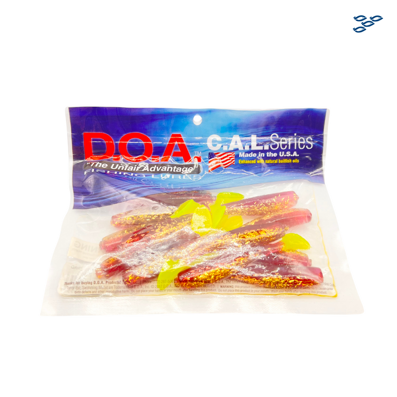 Cargue la imagen en el visor de la galería, D.O.A. - PACK DE 12 SEÑUELOS DE GOMA (TEXAS CROAKER/SHAD TAIL)
