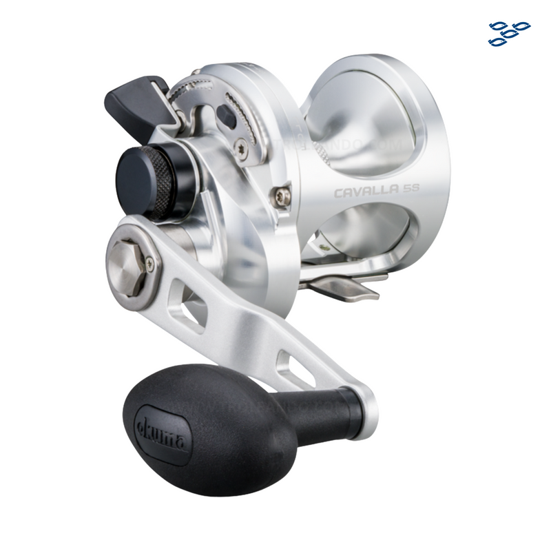 Cargue la imagen en el visor de la galería, CARRETE PARA PESCA OKUMA CAVALLA CVL-5NII 4BB TWO
