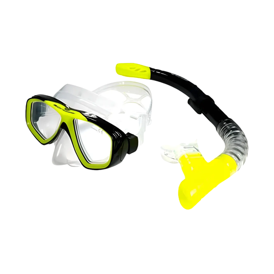 BONASSI - COMBO DE BUCEO VENTURE PRO BOLSA NEGRO/AMARILLO