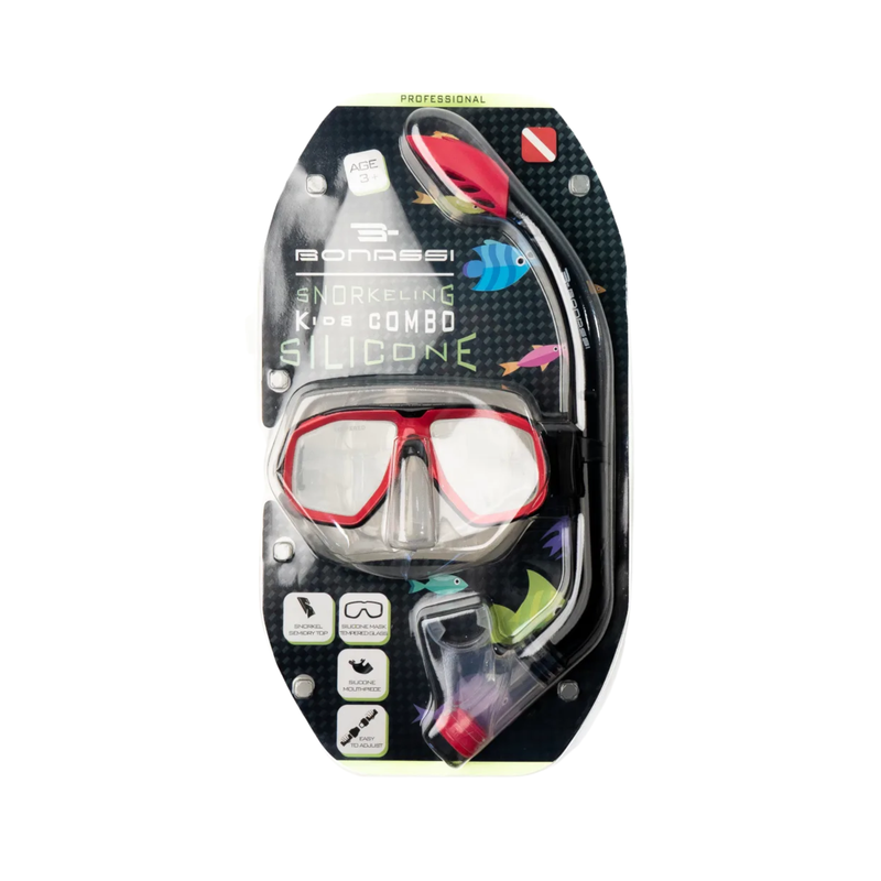 Cargue la imagen en el visor de la galería, BONASSI - COMBO NEMO JR. TRANSPARENTE/ROSA EN BLISTER
