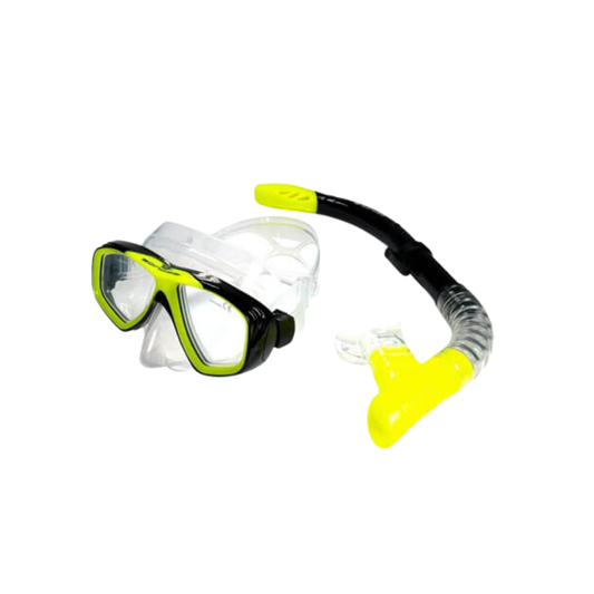 COMBO DE BUCEO VENTURE PRO BOLSA TRANS/AMARILLO