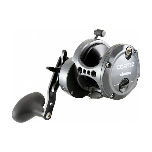 CARRETE PARA PESCA OKUMA CORTEZ BLACK 4+1BB ALUM S
