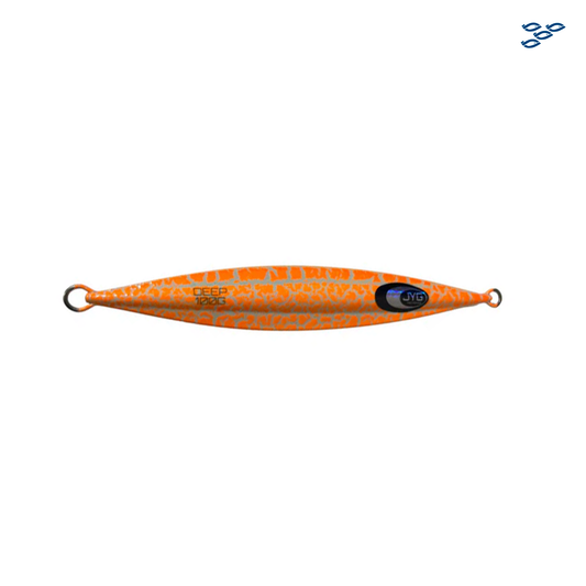 JYG - SEÑUELO JIG DEEP CRACKLE (100G) NARANJA