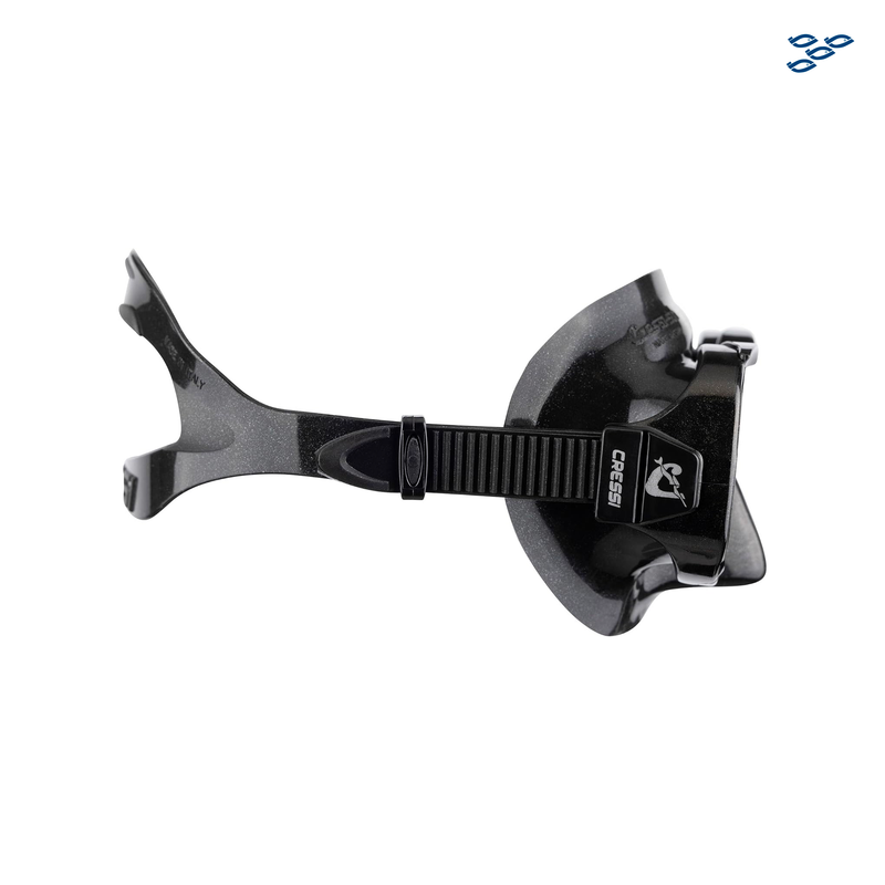 Cargue la imagen en el visor de la galería, CRESSI - VISOR DE BUCEO (PERLA) NEGRO

