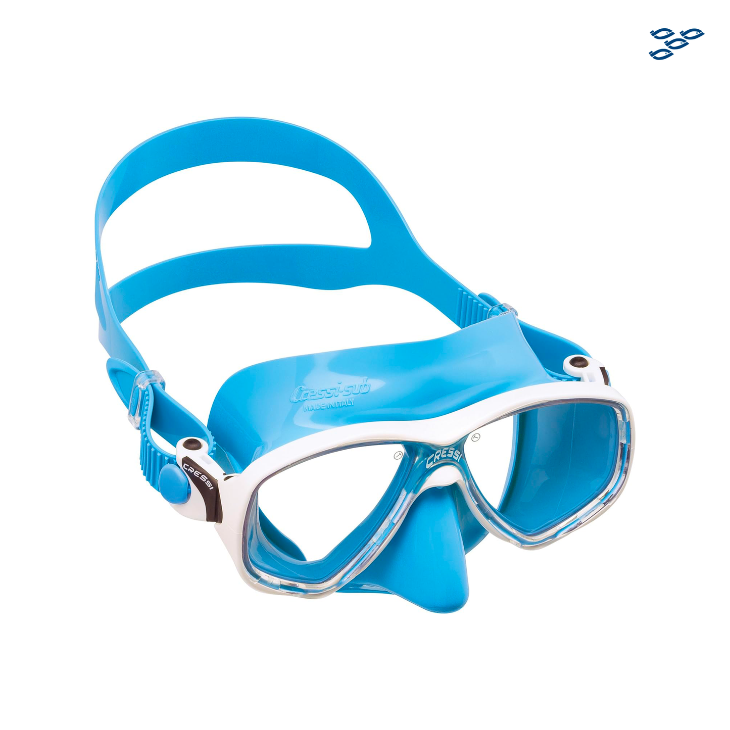 CRESSI - VISOR DE BUCEO (MAREA) AZUL