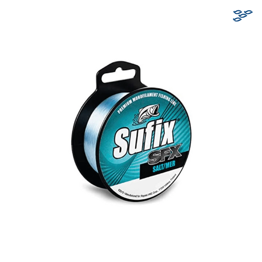 SUFIX - HILO DE MONOFILAMENTO SFX SALT (300 M) LIGHT BLUE