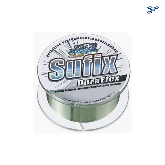 SUFIX - HILO MONOF DURAFLEX VERDE 0.25 MM X (100 M)