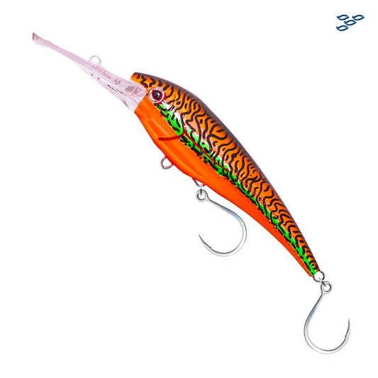 NOMAD DESIGN - SEÑUELO DTX MINNOW SINKING (200 MM) ORANGE MACKEREL