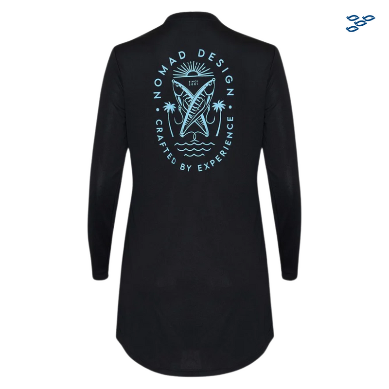 Cargue la imagen en el visor de la galería, VESTIDO NOMAD PARA DAMA MADSCADS NEGRO  L
