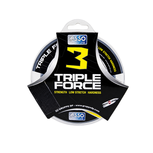 HILO ASSO TRIPLE FORCE (0.57mm) 50 MT X 56.5 LB GR