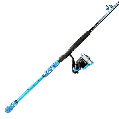 COMBO OKUMA FIN CHASER "x" 6�6 AZUL SKY 6-12 LBS