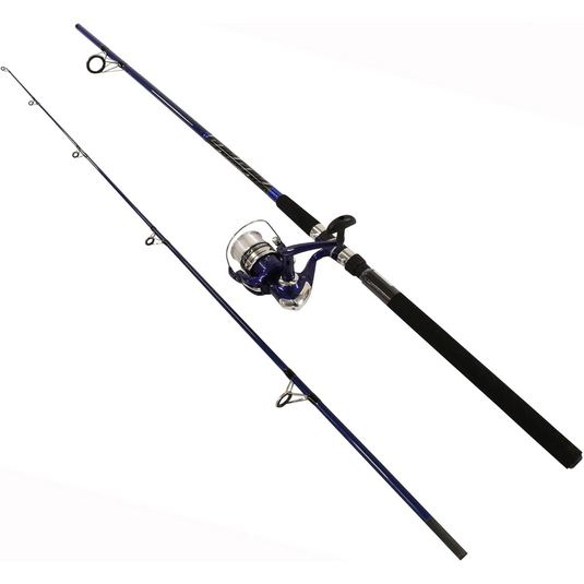 COMBO OKUMA FIN CHASER X 9'0MH AZUL FNX-60 AZUL