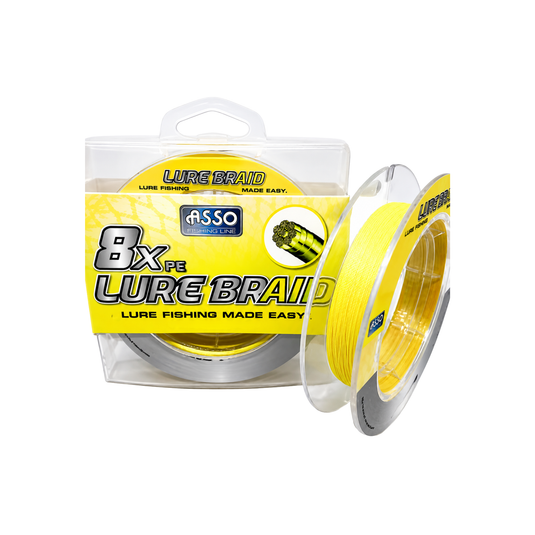 HILO ASSO 8xPE LURE BRAID (0.06mm) 300 MT X 9.9 LB