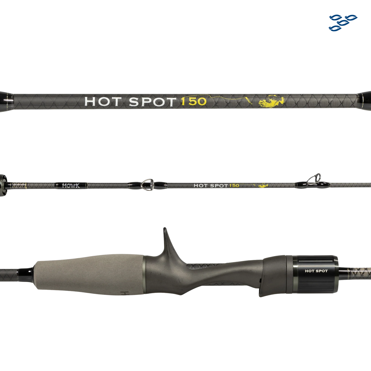 CAÑA HOWK HOT SPOT 150 S  6'3" FIBRA DE CARBONO