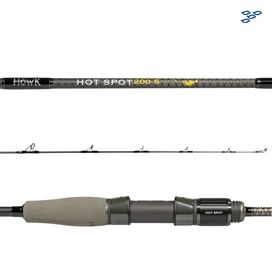 CAÑA HOWK HOT SPOT 200 S  6'3" FIBRA DE CARBONO