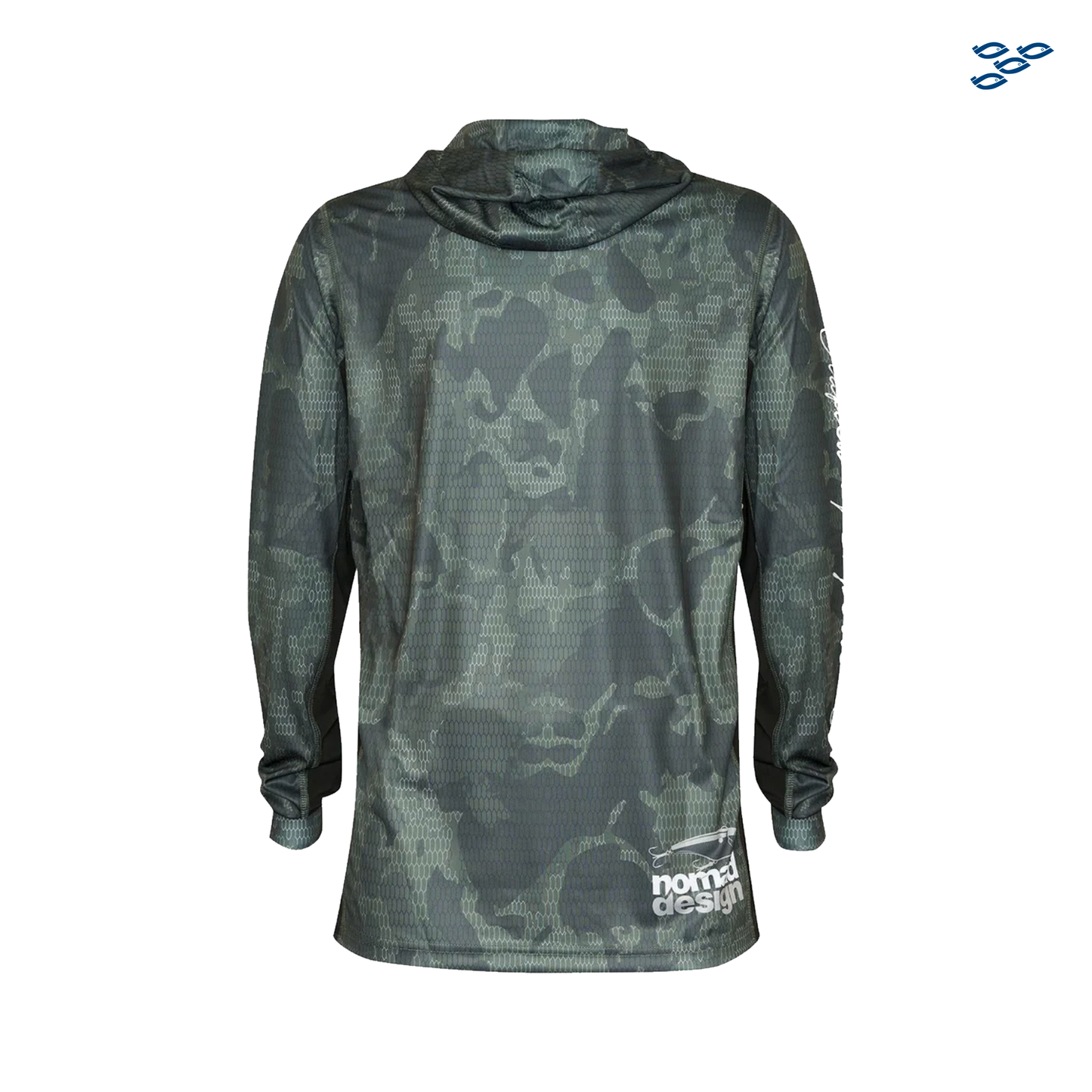 NOMAD DESIGN - PLAYERA NOMAD CAPUCHA CAMO SPLICE KHAKI