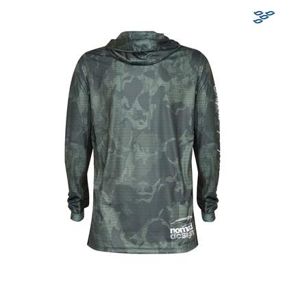 NOMAD DESIGN - PLAYERA NOMAD CAPUCHA CAMO SPLICE KHAKI