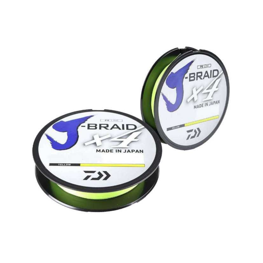 LINEA DAIWA J-BRAID X4 65/300 FLUO YELLO