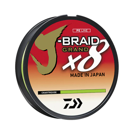 DAIWA - LINEA DAIWA J-BRAID X8 GRAND 65/300CH CHARTREUSE