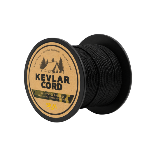 HILO KEVLAR TRENZADO 2.0MM 500LBS Negro