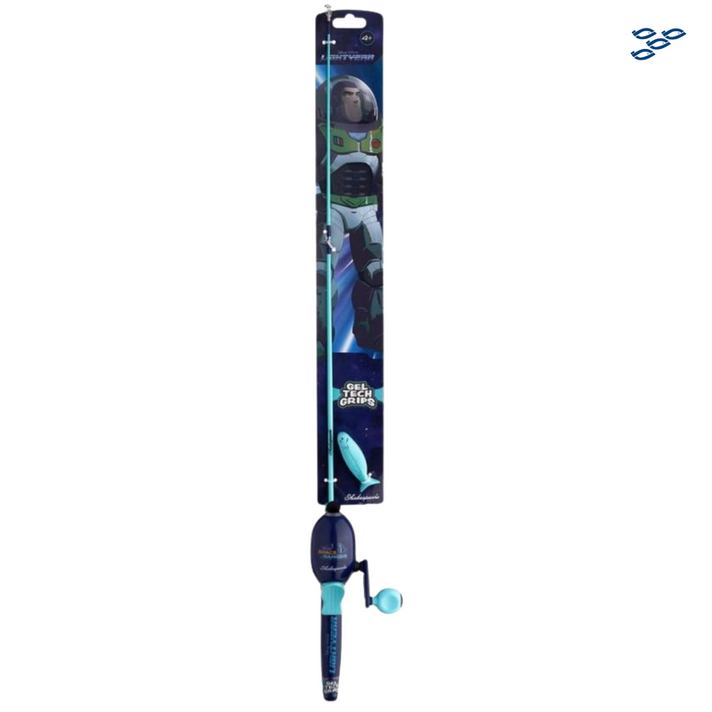 Cargue la imagen en el visor de la galería, SHAKESPEARE - KIT DE PESCA SPINCASTING PARA NIÑOS (LIGHTYEAR)
