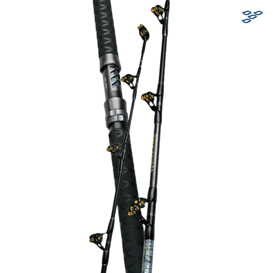 CAÑA OKUMA MAKAIRA TR 5� 10 XXXH 80 LBS IGFA 1 PZ. + EMPU�ADURA