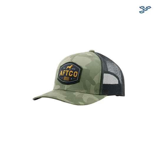 GORRA AFTCO BEST FRIEND OXIDE BLUR CAMO