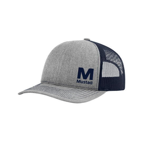 GORRA MUSTAD HEATHER GREY NAVY M