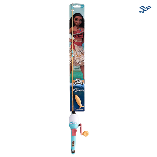 SHAKESPEARE - KIT DE PESCA SPINCASTING PARA NIÑOS (MOANA)