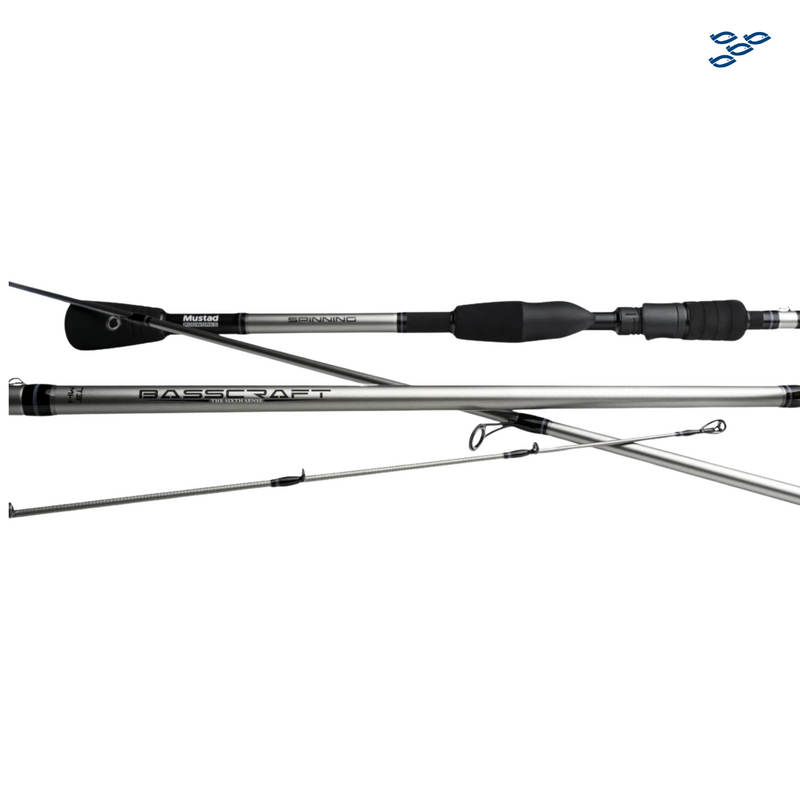 Cargue la imagen en el visor de la galería, CAÑA MUSTAD BASSCRAFT 7" MR023-BCS-H-7
