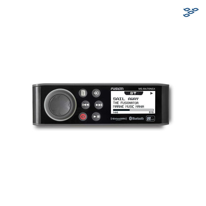 FUSION - SISTEMA ESTEREO NAUTICO MS-RA70NSX, NMEA, NA, SIRIUSXM – Artes ...