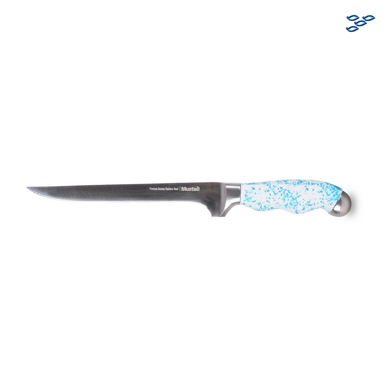 Cargue la imagen en el visor de la galería, MUSTAD - CUCHILLO FILETERO 6" RECUBIERTO DE TITANIO
