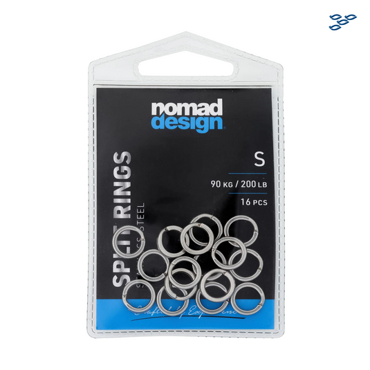 ANILLAS NOMAD PARA SEÑUELO SMALL BLISTER 16 PZ