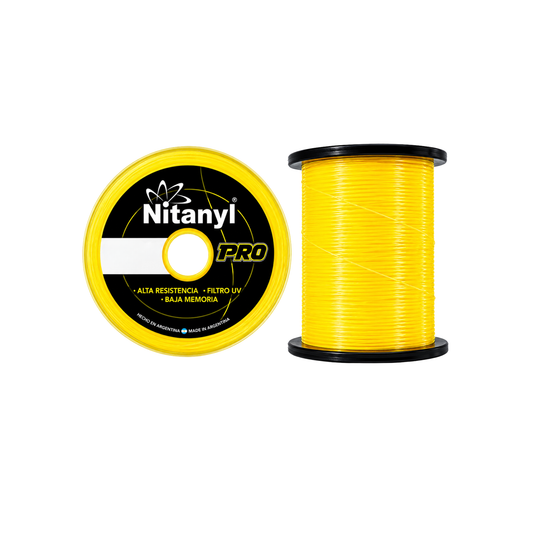HILO NITANYL PRO 0.80MM X 200MTS 1/4LB(60 LBS) AMARILLO