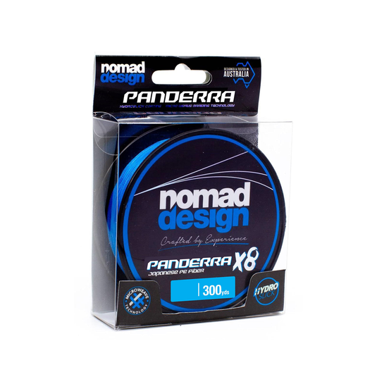 LINEA TRENZADA NOMAD PANDERRA MULTICOLOR X8 20 LBS 300 YDS