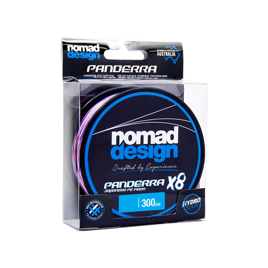 LINEA TRENZADA NOMAD PANDERRA MULTICOLOR X8 30 LBS 300 YDS
