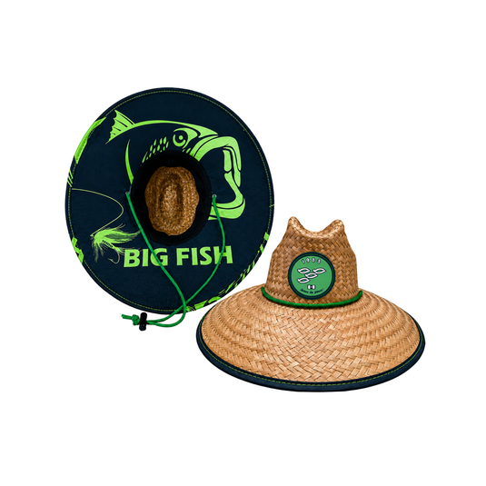 𝗔𝗥𝗧𝗘𝗦 𝗗𝗘 𝗣𝗘𝗦𝗖𝗔 - SOMBRERO DE PAJA C/ TELA (PES-BFI)