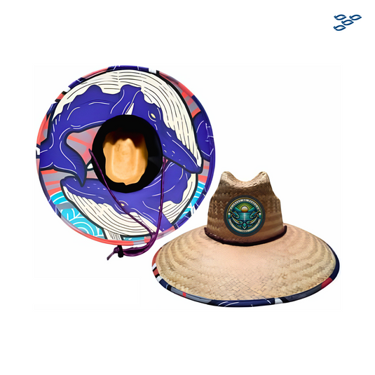 𝗔𝗥𝗧𝗘𝗦 𝗗𝗘 𝗣𝗘𝗦𝗖𝗔 - SOMBRERO DE PAJA C/ TELA (PES-MDI)