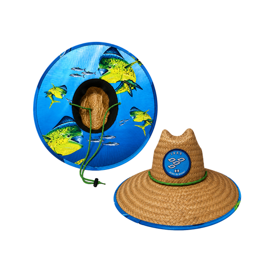 𝗔𝗥𝗧𝗘𝗦 𝗗𝗘 𝗣𝗘𝗦𝗖𝗔 - SOMBRERO DE PAJA C/ TELA (PES-PD2)