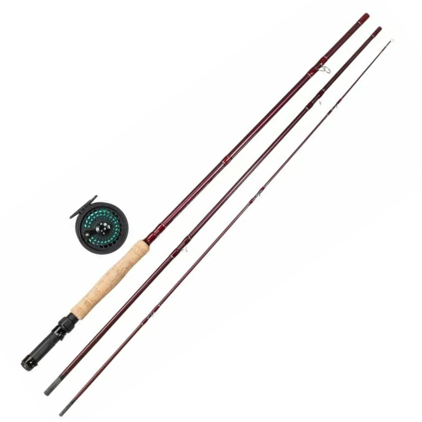 COMBO PAR PESCA PFLUEGER DE FLY PFYKIT2