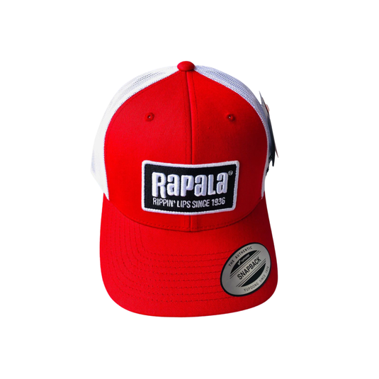 RAPALA - GORRA RAPALA ROJA C/BLANCO