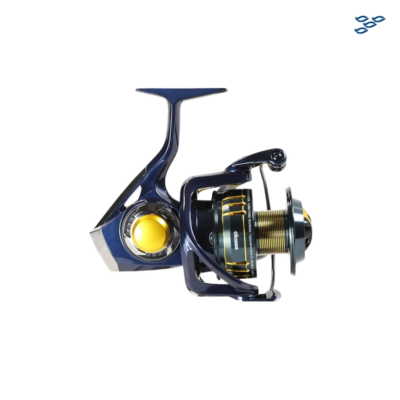 Cargue la imagen en el visor de la galería, CARRETE OKUMA SALINA 4000 AZUL SP 33LBS MAX DRAG

