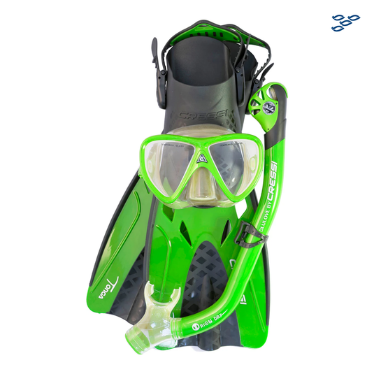 SET TONGA PRO DRY SET-LIME (L/XL) P/BUCEO CRESSI LIME