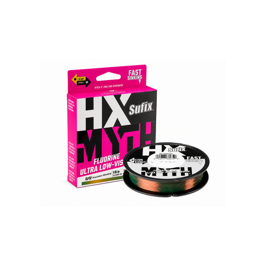 HILO SUFIX P/PESCA HX-MYTH 0.50MM 50LB 300MT CAMO BROWN