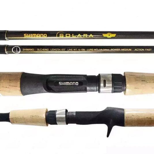 CAÑA SHIMANO SOLARA SPINNING 6 MEDIUM