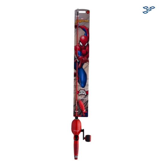 SHAKESPEARE - KIT DE PESCA SPINCASTING PARA NIÑOS (SPIDER-MAN)