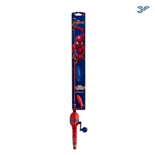 SHAKESPEARE - KIT DE PESCA SPINCASTING PARA NIÑOS (SPIDER-MAN)