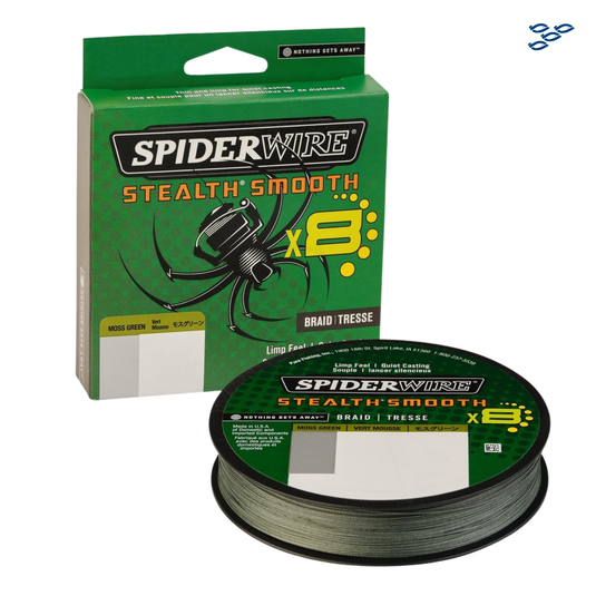 LINEA SPIDER TRENZADA STEALTH 65/500 VERDE