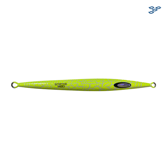 JYG - SEÑUELO JIG STRYKE CRACKLE (140G) AMARILLO